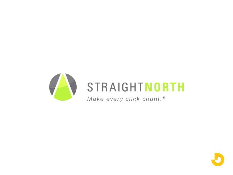 Straight North