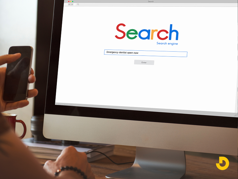 search on google