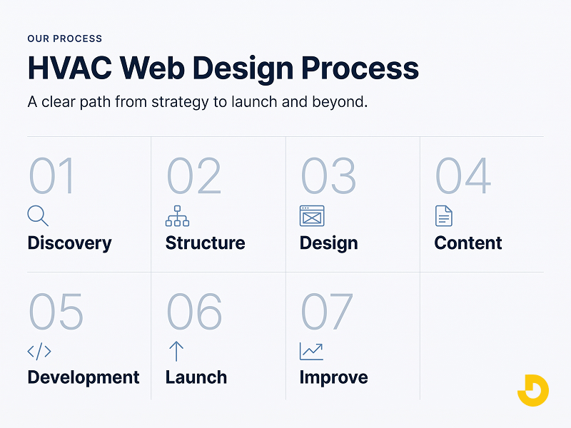 HVAC Web Design Process