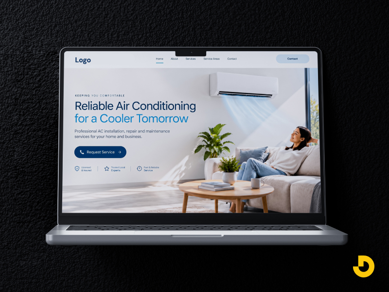 Air Conditioning Website Design